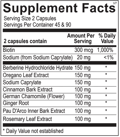 Candiplex, 180 Capsules